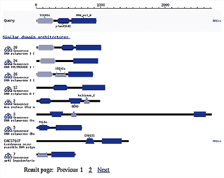 Figure 1 DART display for E coli DNA polymerase I