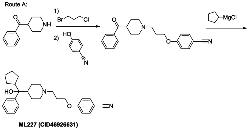 Route A: ML227 Synthesis.