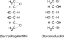 Figure 48.7. Structures of an epoxide alkylating agent (dianhydrogalactitol) and an epoxide prodrug (dibromodulcitol).