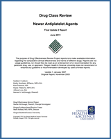 Cover of Drug Class Review: Newer Antiplatelet Agents
