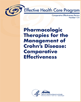 Cover of Pharmacologic Therapies for the Management of Crohn's Disease: Comparative Effectiveness