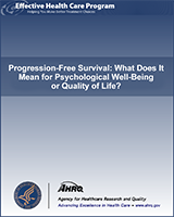 Cover of Progression-Free Survival: What Does It Mean for Psychological Well-Being or Quality of Life?