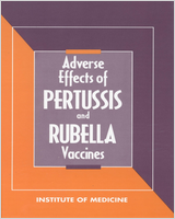 Cover of Adverse Effects of Pertussis and Rubella Vaccines