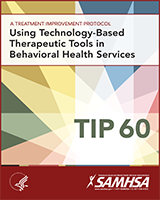 Cover of Using Technology-Based Therapeutic Tools in Behavioral Health Services