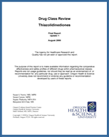 Cover of Drug Class Review: Thiazolidinediones
