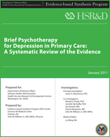 Cover of Brief Psychotherapy for Depression in Primary Care