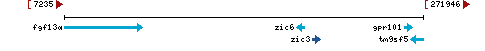 Genomic Context describing neighboring genes