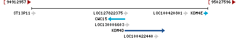 Genomic Context describing neighboring genes