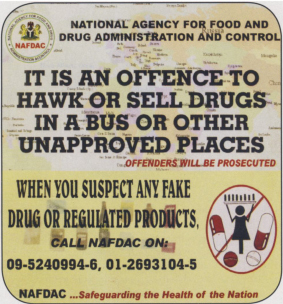 A public health campaign poster from Nigeria.