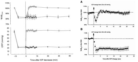 Figure 6.20. Evidence against ONH metabolic local control.