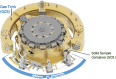 FIGURE 3.7. A rendering of the prototype of proposed sample containment system for the CAESAR comet return mission, which will separate solids from gases sublimated from cometary ice.