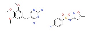 Sulfamethoxazole trimethoprim chemical structure