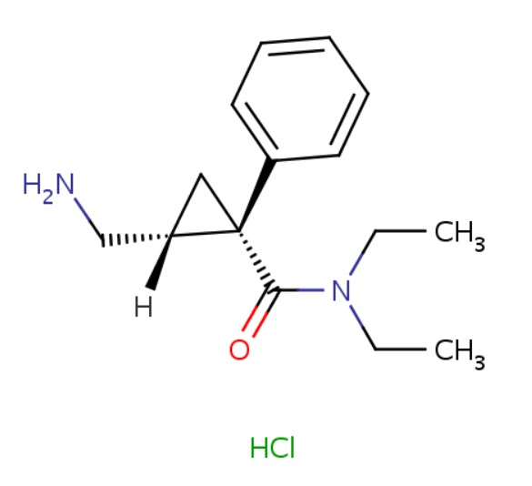 Levomilnacipran structure