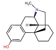 Levorphanol Chemical Structure