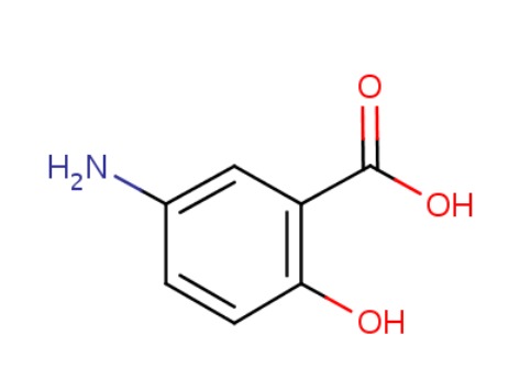 Mesalamine Chemical Structure