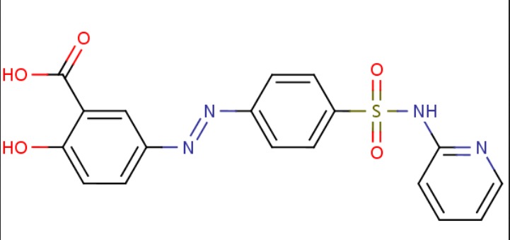 Sulfasalazine Chemical Structure