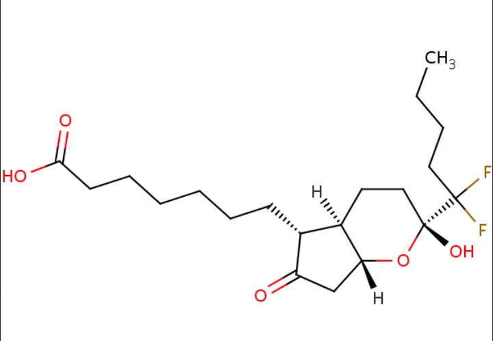 Lubiprostone Chemical Structure