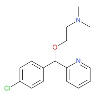 Carbinoxamine Chemical Structure