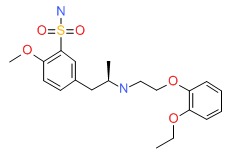 Tamsulosin Chemical Structure