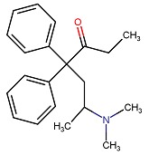 Methadone Chemical Structure