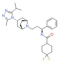 Maraviroc Chemical Structure