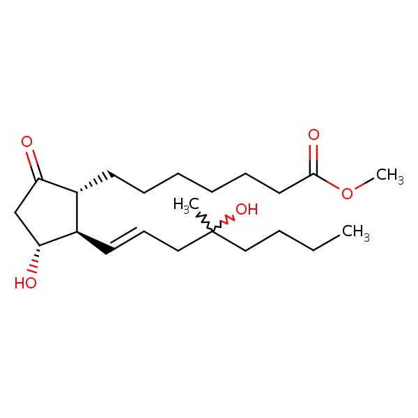 Misoprostol chemical structure