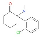 Ketamine Chemical Structure