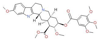 Reserpine Chemical Structure