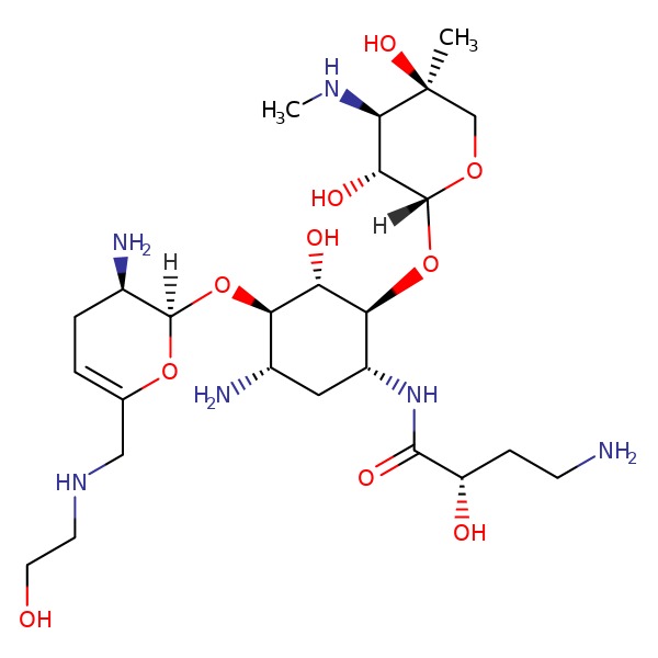 Plazomicin chemical structure