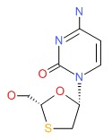 Lamivudine Chemical Structure