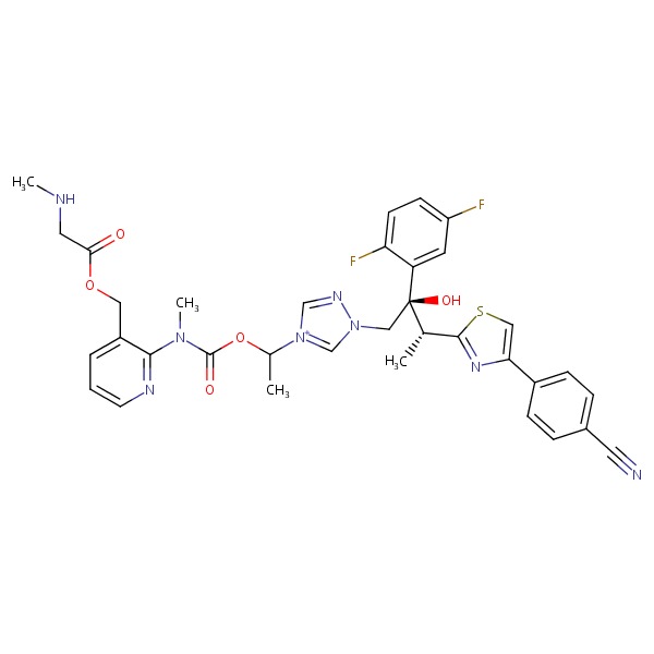 Isavuconazonium chemical structure