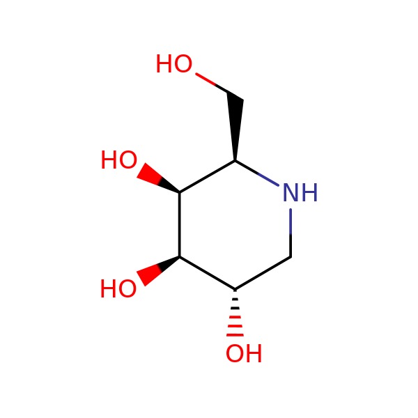 Migalastat Chemical Structure