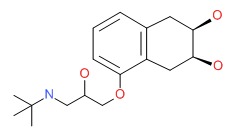 Nadolol Chemical Structure