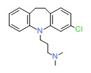 Image of Clomipramine Chemical Structure