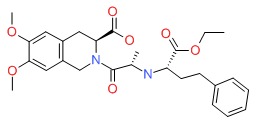 Moexipril Chemical Structure