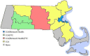 Figure 2. Massachusetts One Care Coverage Map as of Fall 2013.