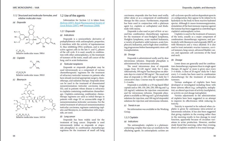 Fig. 1. Sample page spread from a typical Scholarly reference title.