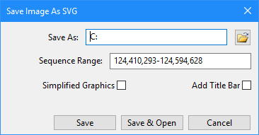 Save as SVG dialog