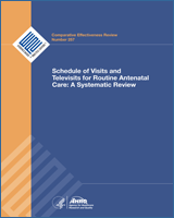 Cover of Schedule of Visits and Televisits for Routine Antenatal Care: A Systematic Review