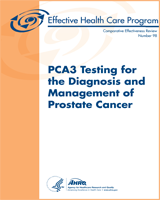 Cover of PCA3 Testing for the Diagnosis and Management of Prostate Cancer