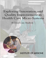 Cover of Exploring Innovation and Quality Improvement in Health Care Micro-Systems