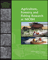 Cover of Agriculture, Forestry, and Fishing Research at NIOSH