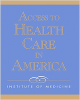 Cover of Access to Health Care in America