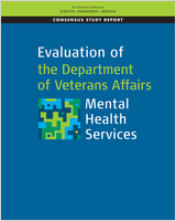 Cover of Evaluation of the Department of Veterans Affairs Mental Health Services