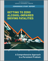 Cover of Getting to Zero Alcohol-Impaired Driving Fatalities