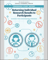 Cover of Returning Individual Research Results to Participants