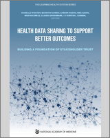 Cover of Health Data Sharing to Support Better Outcomes