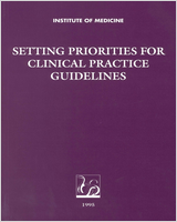 Cover of Setting Priorities for Clinical Practice Guidelines