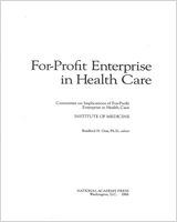 Cover of For-Profit Enterprise in Health Care
