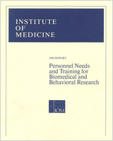 Cover of Personnel Needs and Training for Biomedical and Behavioral Research